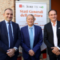 Stefano Lo Russo, Fabio Tamburini e Alberto Cirio