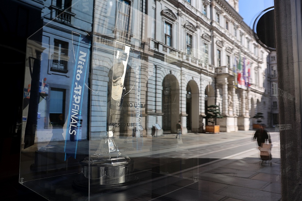 Nitto ATP Finals, continua il “Trophy Tour”: il trofeo esposto a Torino Urban lab fino al 28 settembre