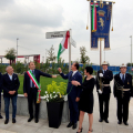Cerimonia di intitolazione dell’area antistante il grattacielo sede della Regione Piemonte. Da oggi, la nuova denominazione di piazza Piemonte