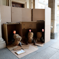 Palazzo Birago -  Daniel Glaser, Magdalena Kunz - Homeless / Obsidian, Gordon & Austin