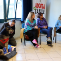 Un momento della conferenza stampa