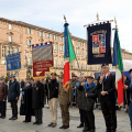 Piazza Castello Giorno Unità Nazionale e Festa delle Forze Armate. Cerimonia Alza Bandiera
