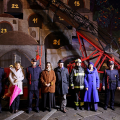 Il Natale illumina Torino. I Vigili del Fuoco aprono le prime 2 caselle del Calendario dell’Avvento