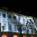 Torino, Piazza San Carlo. Videomapping 'Città Fantastica. Favole d’inverno'