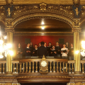 Il Coro di Voci Bianche del Teatro Regio, con pianoforte e direzione del Maestro Claudio Fenoglio, ha introdotto  la celebrazione