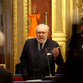 L'orazione ufficiale, tenuta da Pierfranco Quaglieni del Centro Pannunzio
