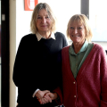 Chiara Bertola e Rosanna Purchia