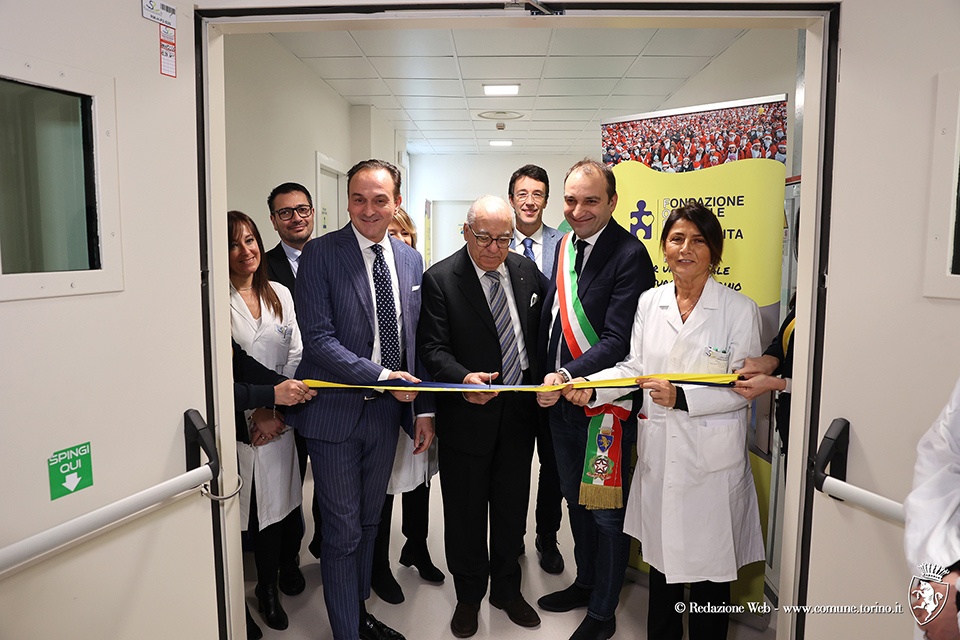 Taglio del nastro per i nuovi locali del Pronto Soccorso Pediatrico del Regina Margherita