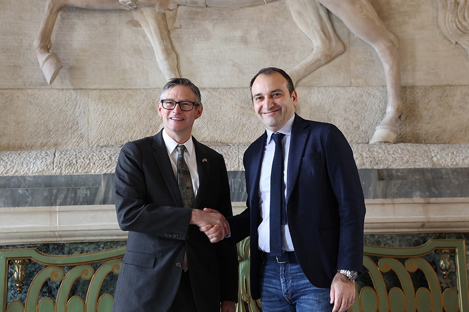 Il Sindaco incontra il Console degli Stati Uniti