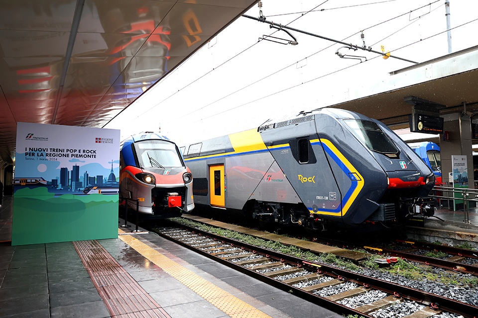 Da Trenitalia due treni Pop e Rock al servizio dei torinesi