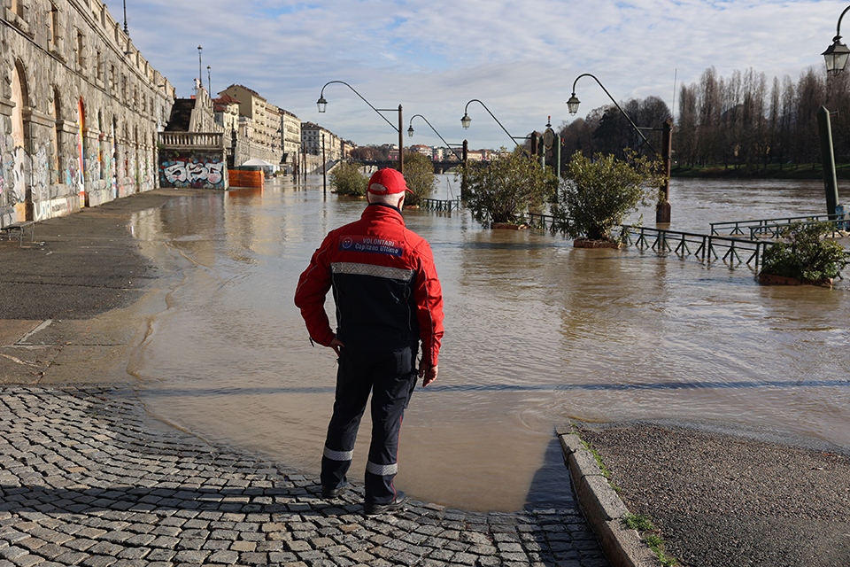Meteo. Murazzi chiusi per la messa in sicurezza dell’area
