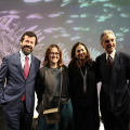 Antonio Carloni, Vicedirettore Gallerie d’Italia Torino; Michela Favaro, Vicesindaca della Città di Torino; Cristina Mittermeier e Michele Coppola, Executive Director Arte Cultura e Beni Storici Intesa Sanpaolo
