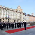 Cerimonia Alzabandiera - Piazza Castello