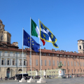 Cerimonia Alzabandiera - Piazza Castello