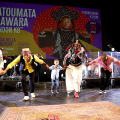 25 aprile 2024
Torino Jazz Festival
Teatro Regio

Fatoumata Diawara, voce, chitarra
Juan Finger, basso
Jurandir Santana, chitarra elettrica
Fernando Tejero, tastiere
Willy Ombe, batteria