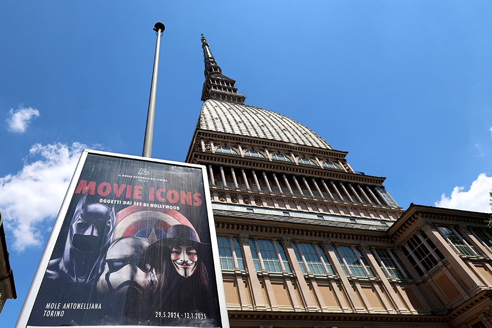 Al Museo Nazionale del Cinema la mostra ‘Movie Icons. Oggetti dai Set di Hollywood’