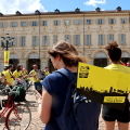 La parata per le vie del centro