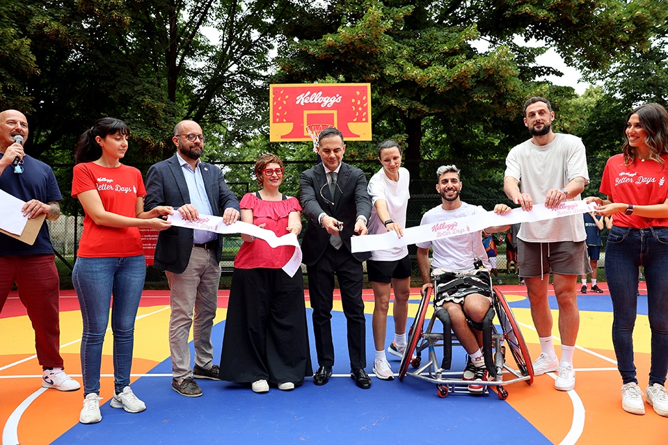 Inaugurato il campo da basket Ruffini