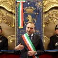 Il Sindaco Stefano Lo Russo interviene alla Cerimonia di conferimento del titolo di Ambasciatore delle eccellenze del territorio torinese