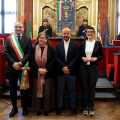 Stefano Lo Russo, Beatrice Merz, Valerio Minato e Maria Grazia Grippo