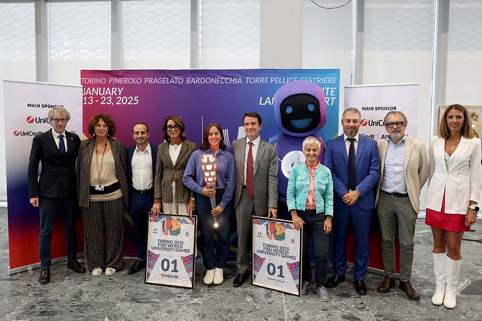 Al via il Tour della Fiamma del Sapere che accende i XXXII Giochi Mondiali Universitari invernali di Torino 2025