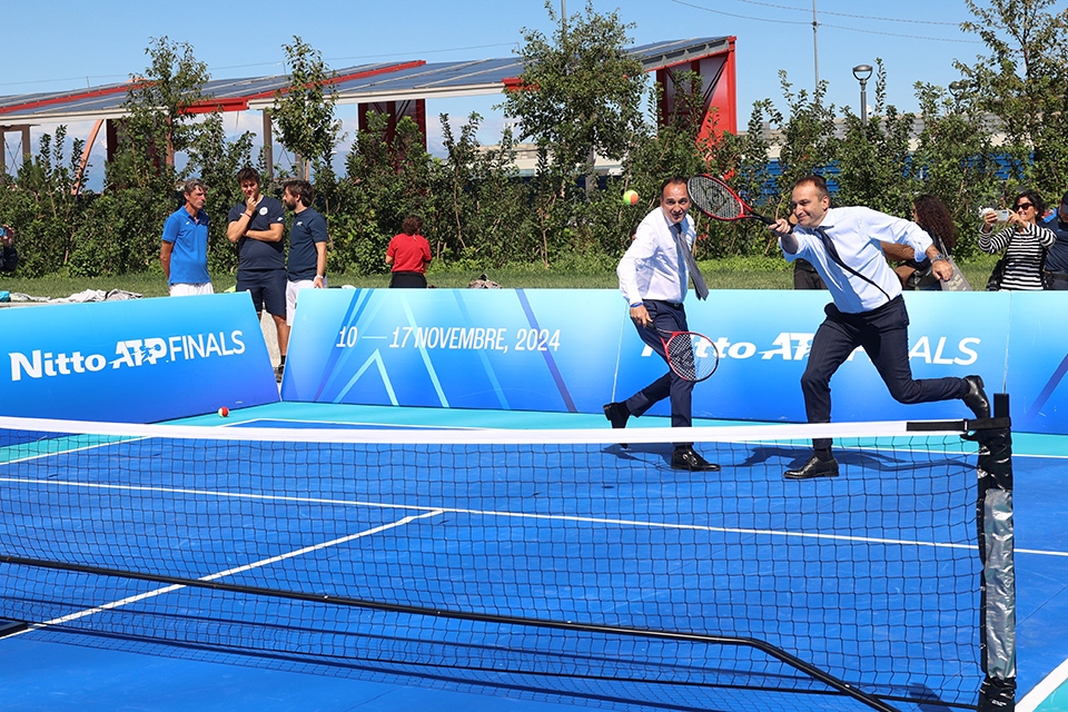 Inaugurata la prima tappa di ‘Tennis in Città”