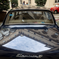 Le auto del Presidente Saragat nel cortile d’onore di Palazzo Civico