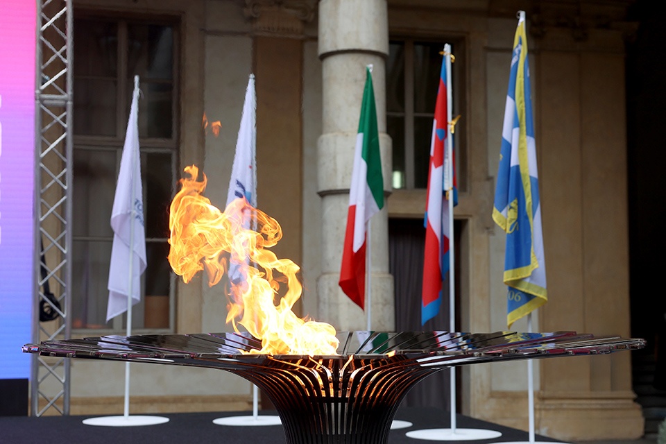 Si accende il Braciere dei FISU World University Games. Al via il Tour della Fiamma del Sapere