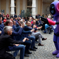 Torino, venerdì 20 settembre 2024Rettorato Università, via Verdi 8: il sindaco Lo Russo interviene alla cerimonia di accensione della Fiaccola dei Giochi Mondiali Universitari Torino 2025. Partecipa l'assessore Carretta