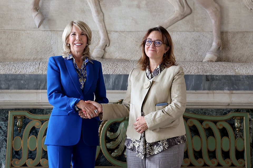 L’Ambasciatrice d’Irlanda a Palazzo Civico