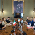 L’Ambasciatrice d’Irlanda a Palazzo Civico