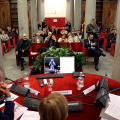 Palazzo Civico, sala Colonne, Conferenza stampa di presentazione della ventisettesima edizione di “Luci d’artista”