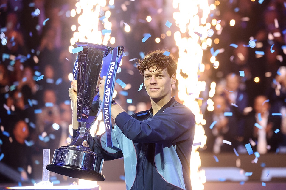 Torino incorona Jannik Sinner: è lui il campione dei campioni delle Finals 2024