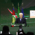 Il Presidente della Repubblica Sergio Mattarella interviene alla 41° Assemblea Annuale ANCI