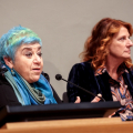 Serra Ylmaz e Angela Finocchiaro