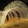 Piazza Santa Rita, Tunnel luminoso
