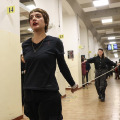 La performance de Lɜ SCINTILL3 di Rosso Indelebile
