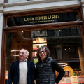 Antonio Pittarelli e Gigi Ràiola, proprietari della libreria Luxemburg