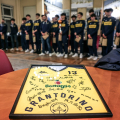 L’assessore Carretta ha premiato la squadra di basket U17 GranTorino, campione del Piemonte
