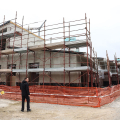 Scuole in cantiere, terzo atto: il Polo 06 di Via Verolengo 29, in Borgo Vittoria, inizia a prendere forma.