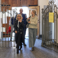 Luciana Littizzetto all’Anagrafe centrale di Torino testimonial della campagna per la donazione di organi