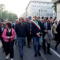 La fiaccolata dell’80° anniversario della Liberazione