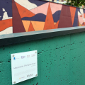 Le montagne dei Paesi Bassi - una nuova opera di street art al Palavela di Torino