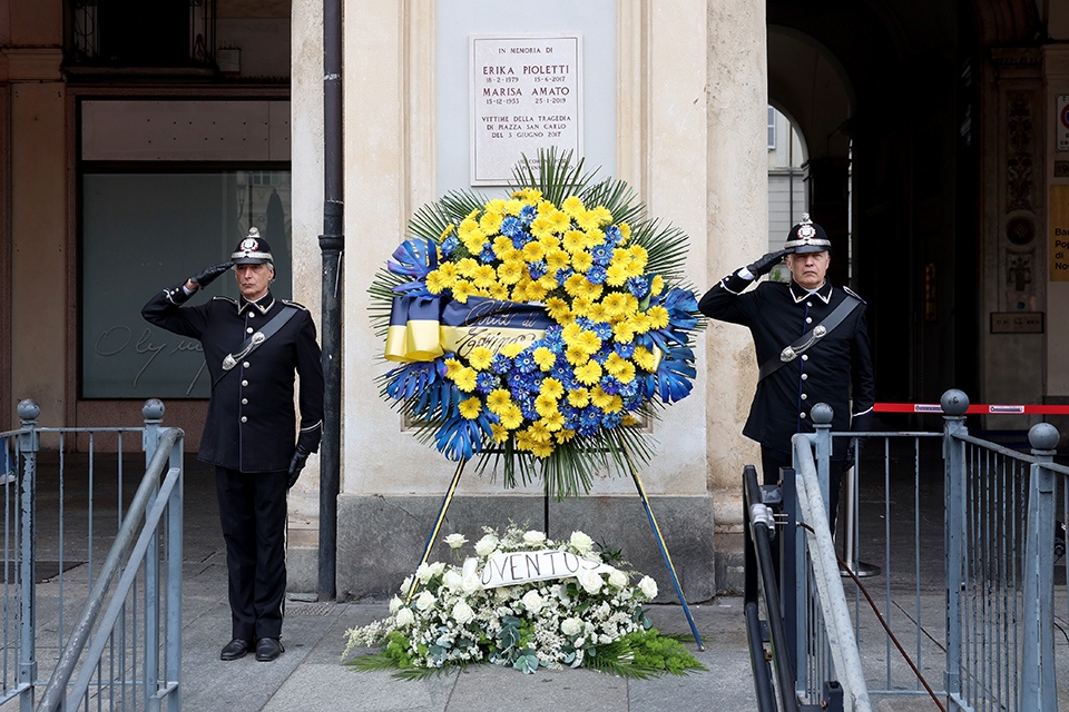 Torino ricorda le vittime della tragedia di Piazza San Carlo