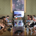 A Palazzo civico la delegazione spagnola di San Sebastián