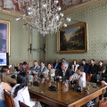 A Palazzo civico la delegazione spagnola di San Sebastián