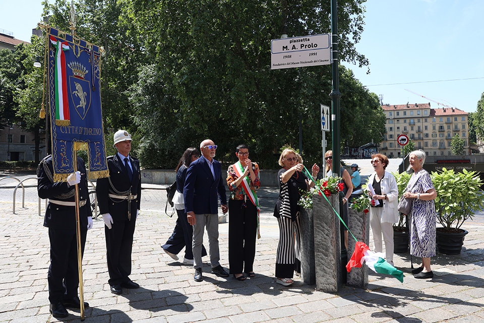 Una piazzetta per Maria Adriana Prolo, fondatrice del Museo del Cinema