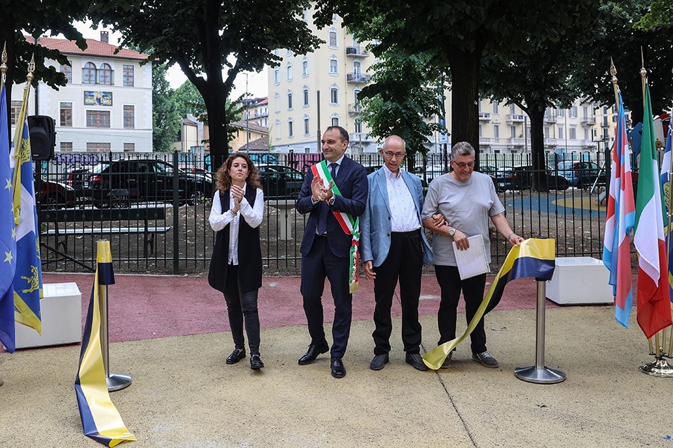 Valdocco, inaugurata la nuova area pedonale di via Masserano e vicolo Grosso