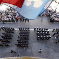 Piazza Carignano, Cerimonia di chiusura del 97° Corso Regionale di Formazione per Agenti di Polizia Locale