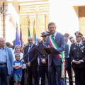 Piazza Carignano, Cerimonia di chiusura del 97° Corso Regionale di Formazione per Agenti di Polizia Locale
